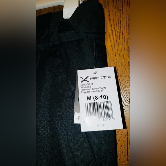 NWT Arctix Women's Premium Insulated Snow Pants | Black | Size: M (8 - 10) - Picture 12 of 14